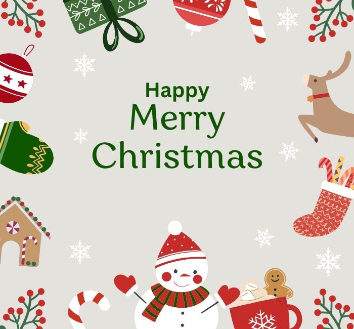 Happy Merry Christmas wishes message 2025